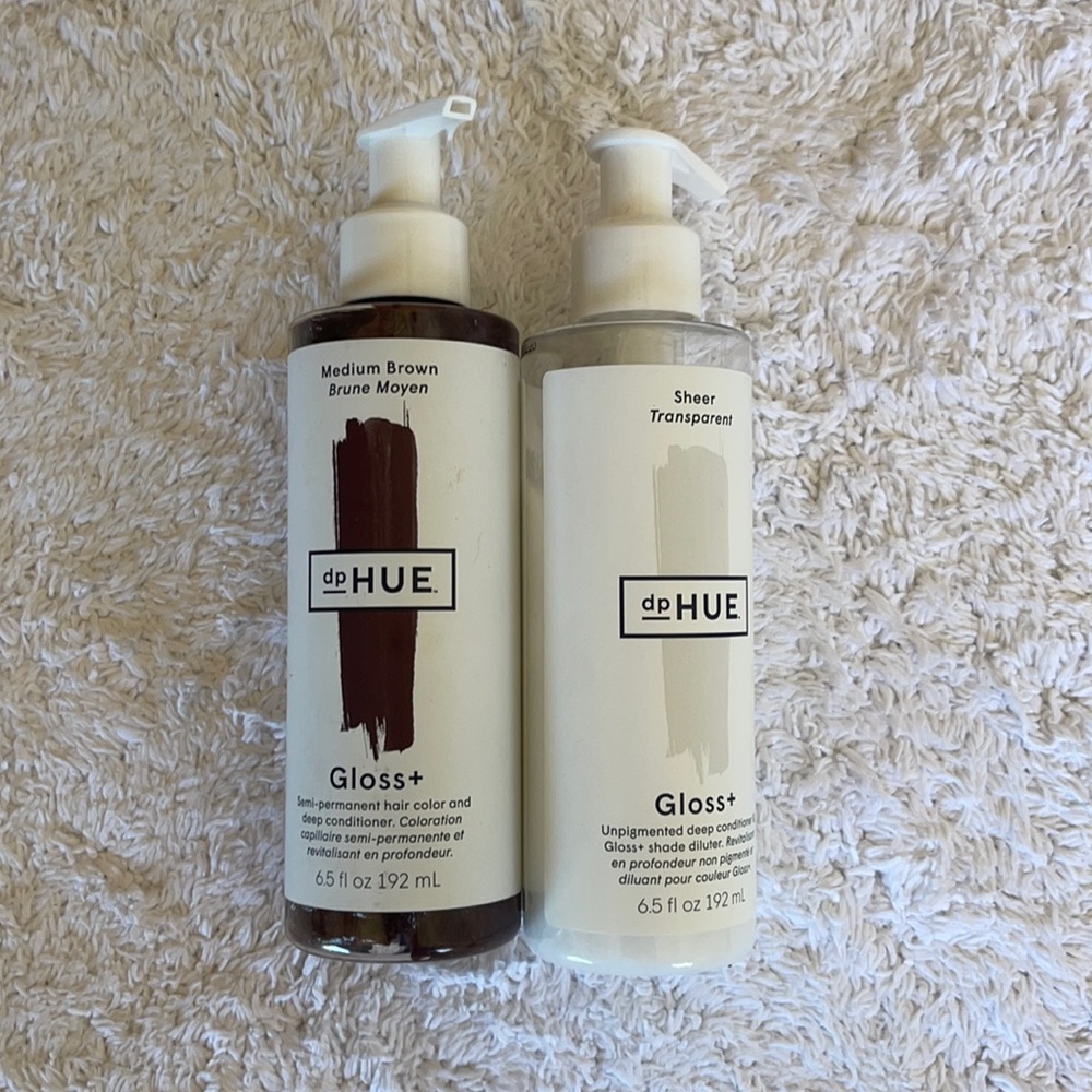 dpHUE Gloss+ Medium Brown & Sheer